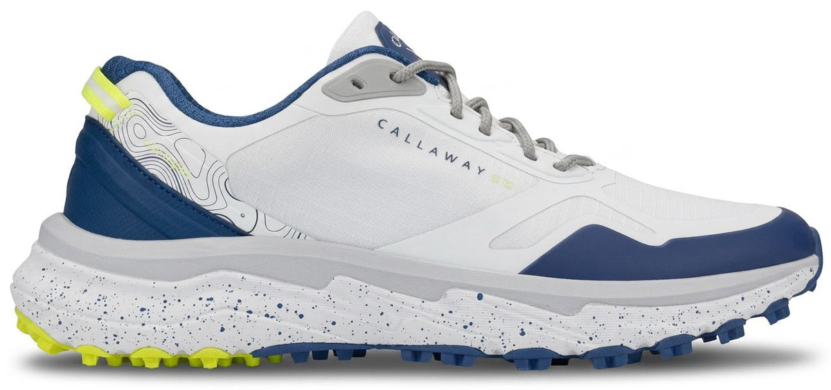 Mens ST6 Golf Shoe - White / Blue (C800WB)